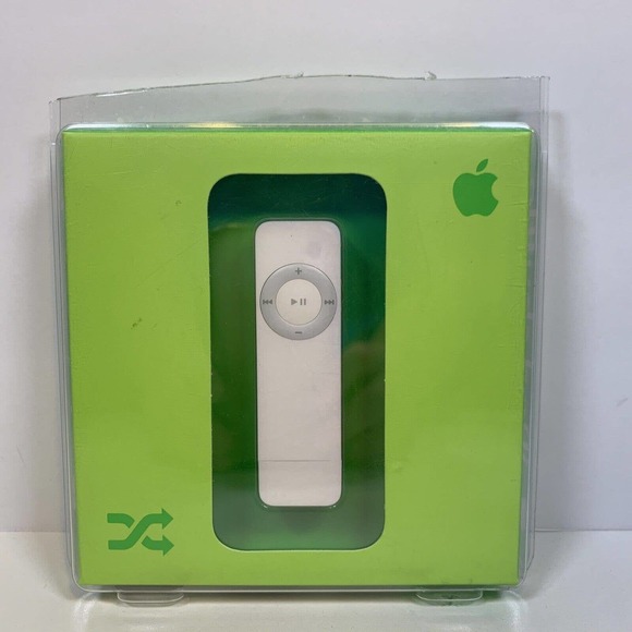 Apple iPod shuffle 1st Generation White (512MB) MA133LL/A New Sealed - Picture 1 of 6